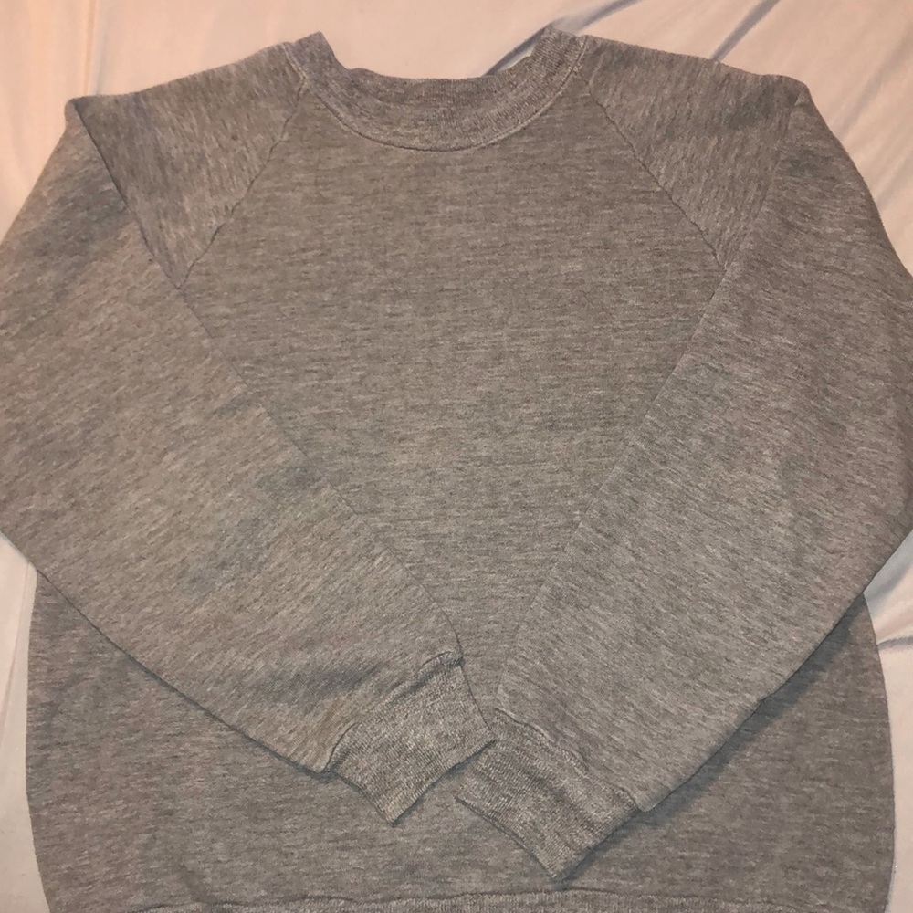 Dark gray crewneck